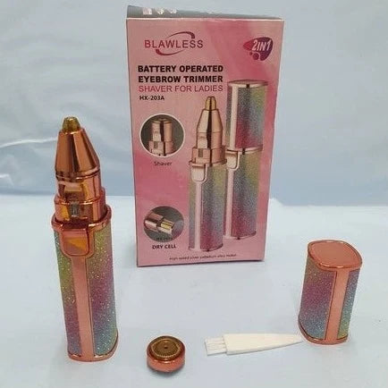 2 in 1 Rechargeable Women's Face Hair Remover