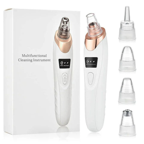 5 in 1 Electric Blackhead Acne Oil Remover Vacuum Suction Face Pore Cleaner Machine