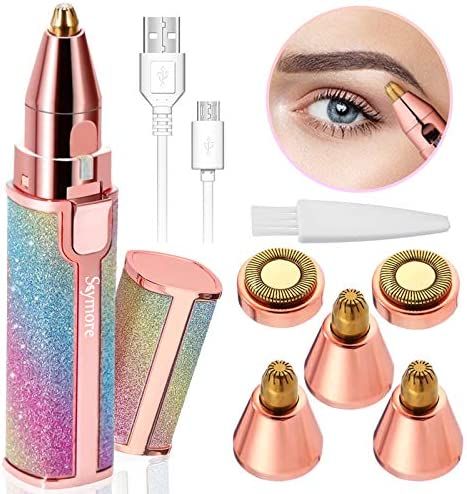 2 in 1 Rechargeable Women's Face Hair Remover