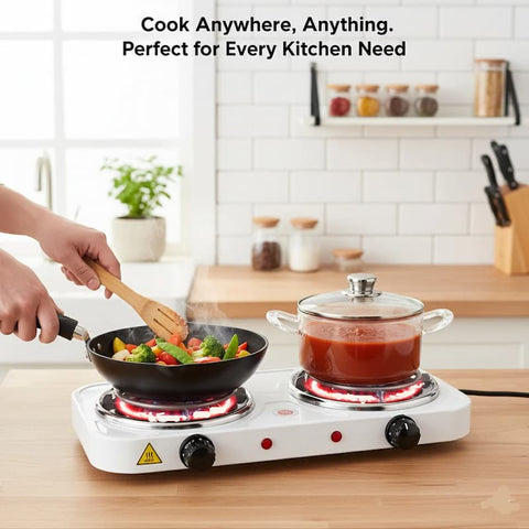 Electric Double Stove  - 2000W