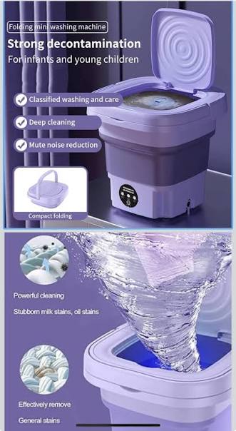 Mini Foldable Washing Machine with Dryer
