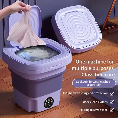 Mini Foldable Washing Machine with Dryer