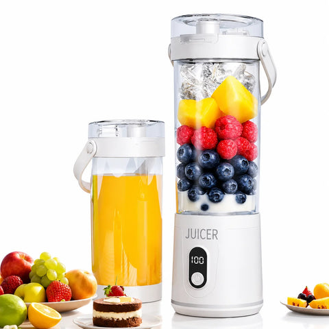 2-in-1 Portable Juicer &amp; Juice Bottle Maker